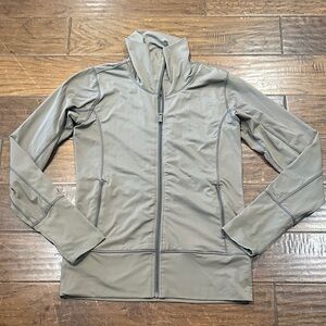 Lonsdale Beige Gray Well Made Utility Jacket